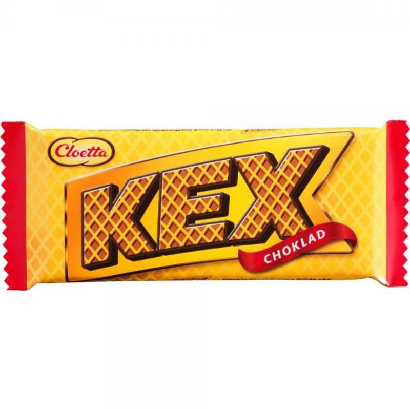 Cloetta Kex Sjokolade 60g | Sprø vaffelkjeks med sjokoladetrekk