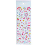 Unicorn stickers 4 sheets