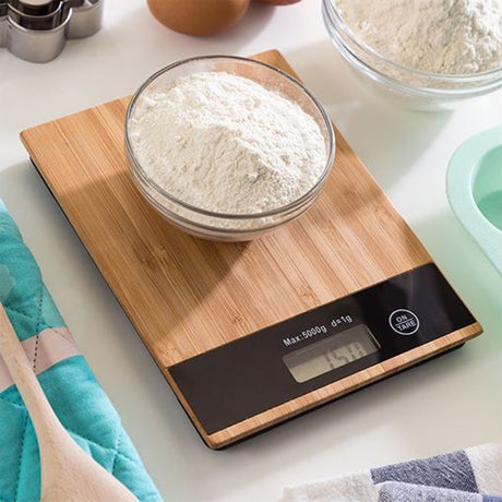 Digital Kjøkkenvekt i Bambus 5kg | Excellent Houseware