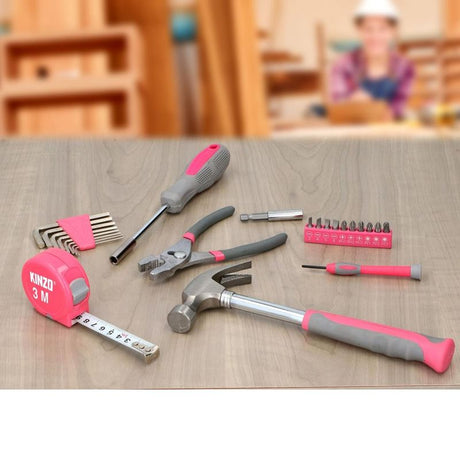Kinzo Tool Set 39 Pieces | Pink