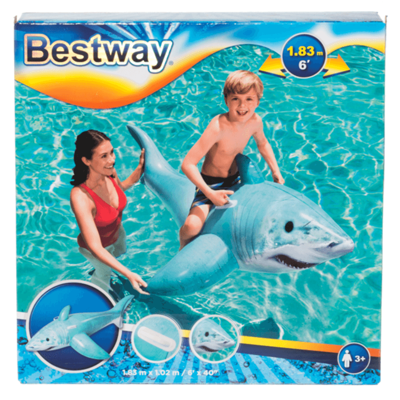 Bestway Inflatable Shark 183 x 102 cm