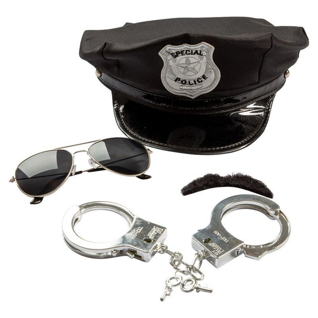 Politibetjent Kostyme Kit