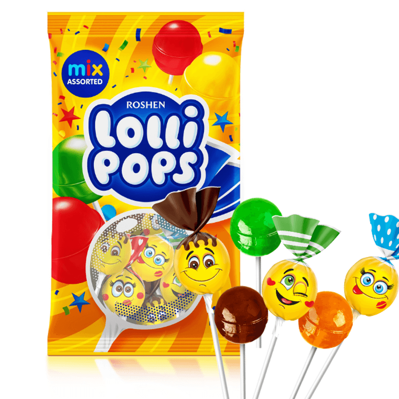 Fruktkjærligheter Fizzy 48stk | Storpakk 920g | Roshen