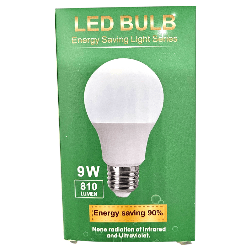 LED Light Bulb 9W 810lm E27 | Energy Efficient Energy Saving Bulb | White Light