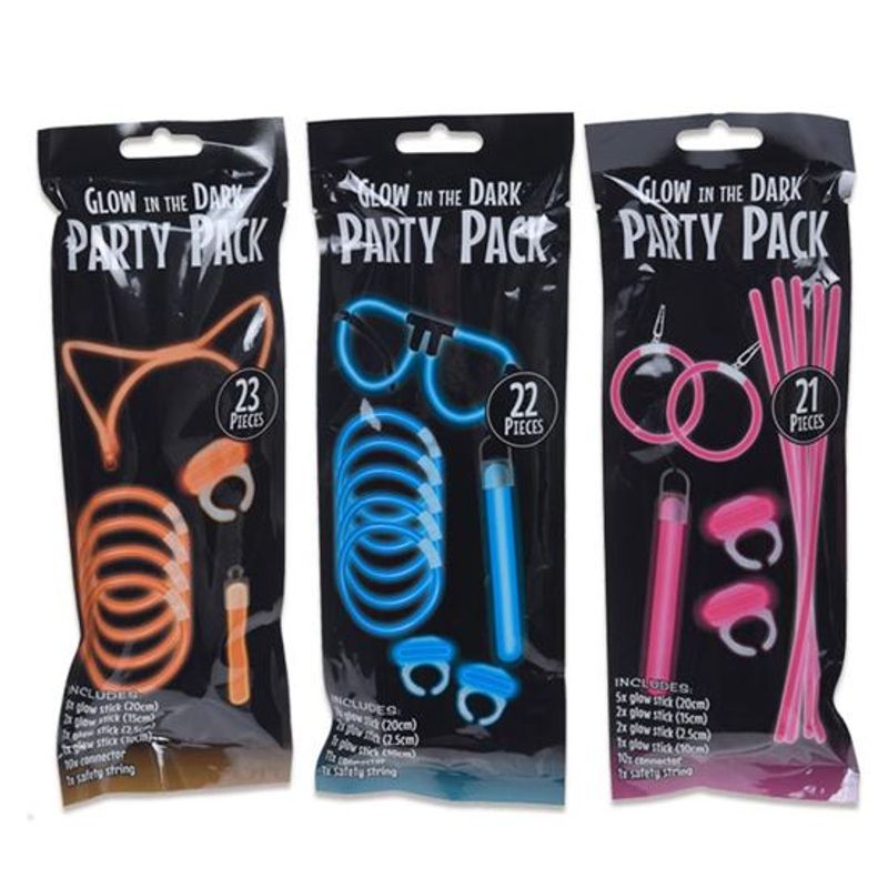Various Glow Stick Party Pack