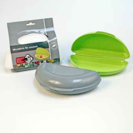 Omelette pan for microwave
