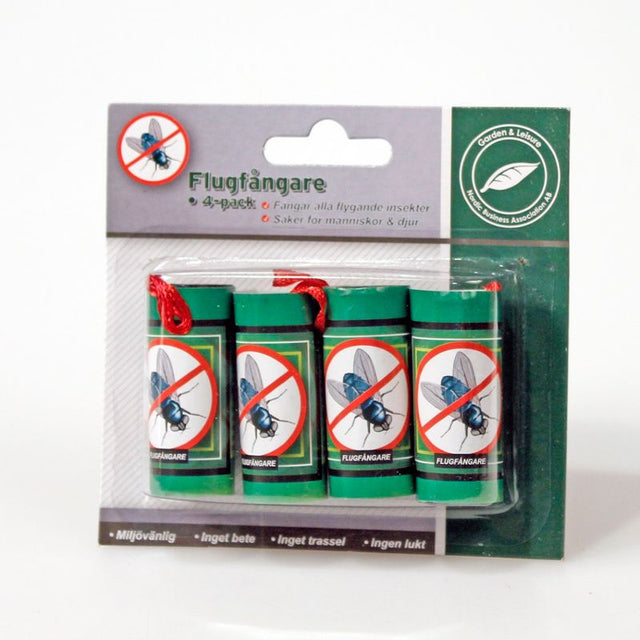 Fluefanger 4pk | Klistreteip