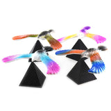 Balansefugl med pyramide 16cm