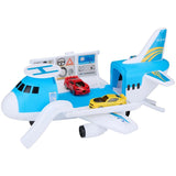 Transport Plane Construction Set with 2 Cars