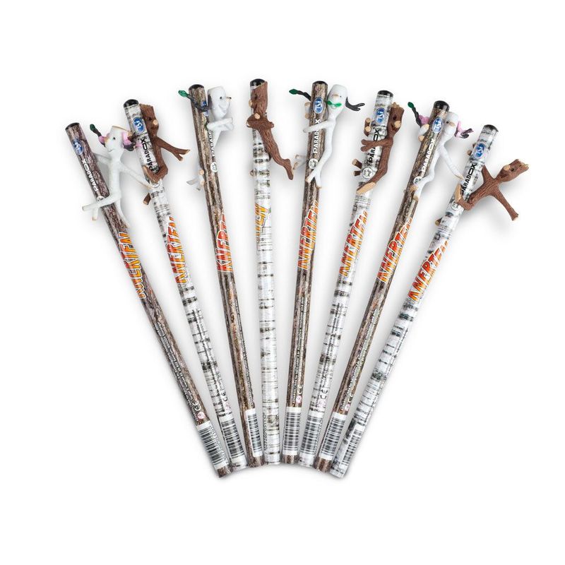 Knerten &amp; Karoline Pencil With Figure 2pk
