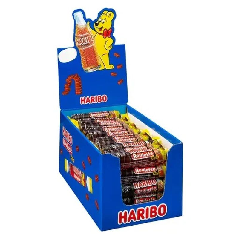 Haribo Roulette Cola 50x25g Large pack 1250g