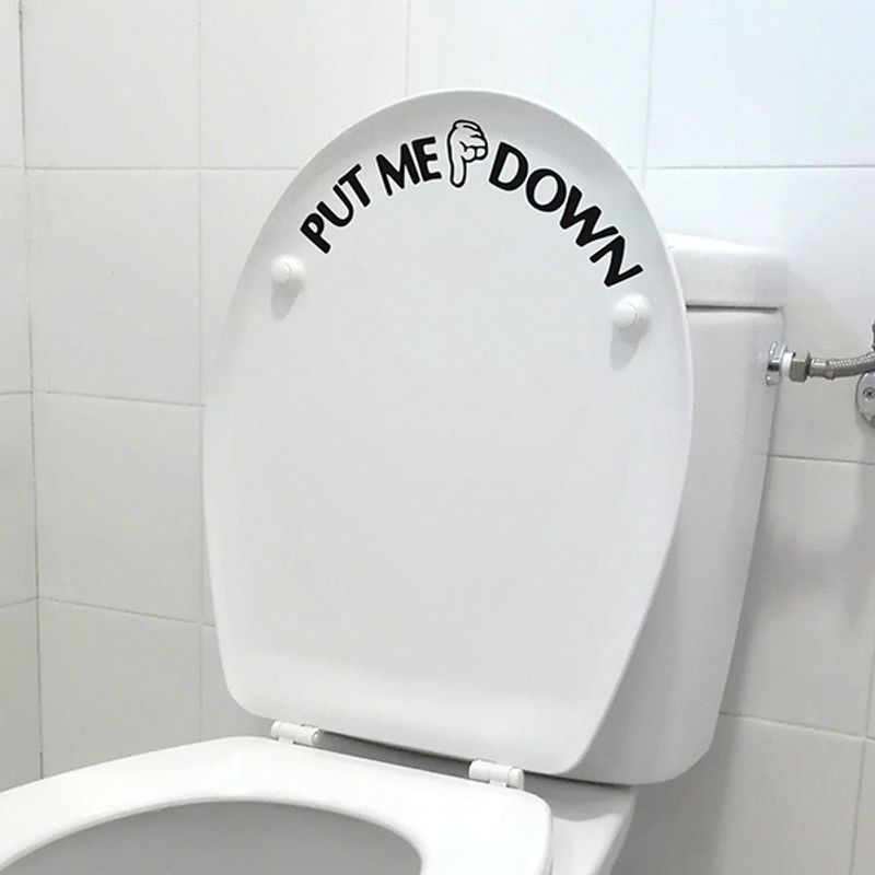 Put me down sticker