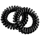 Hårstrikker Elastiske 6pk 3cm Sort/Fargemiks