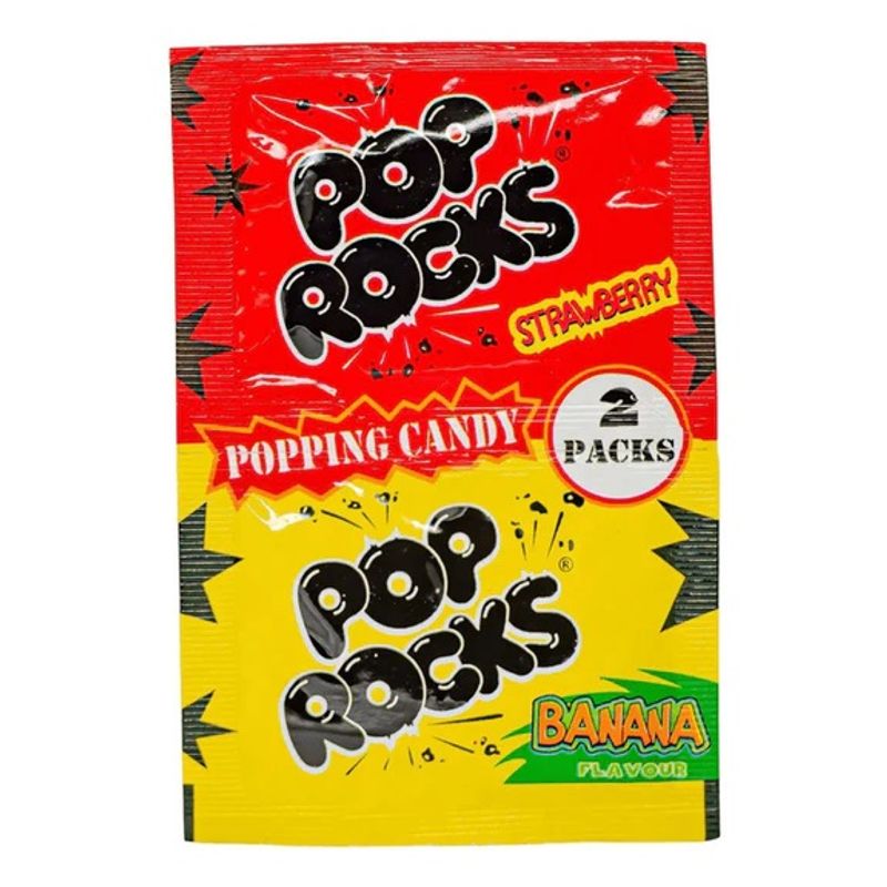 Pop Rocks Twin Strawberry/Banana 6g