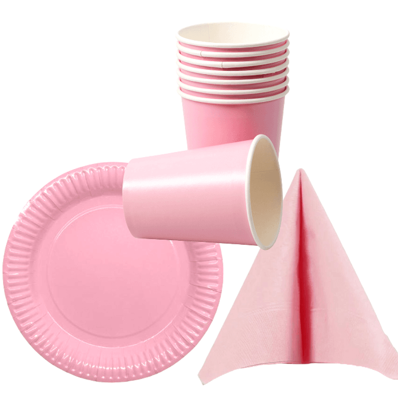 Table setting Light pink
