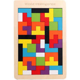 Tetris IQ Puzzle In Wood
