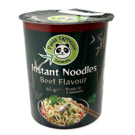 Instant Nudler med Biffsmak 65g | Panda Expressen