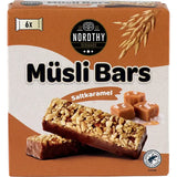 Nordthy Muesli Salted Caramel 150g | 6 x 25g | Energy bar