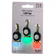 LED - lys med klips 3pk | Bli sett i mørket | 3 farger