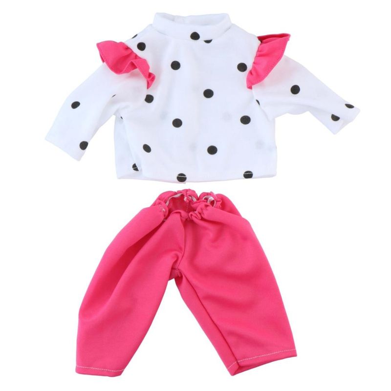 Doll clothes set 8 pieces 40 - 45cm | Clothes for dolls