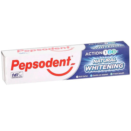 Pepsodent Tannkrem Natural Whitening 10x75ml | Storpakk