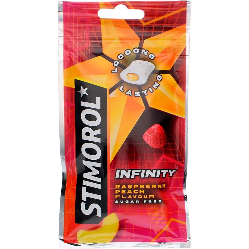 Stimorol Max Infinit Raspberry Chewing Gum 30g