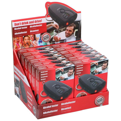 Practical Alcohol Tester Keychain | Easy Breathalyzer Test