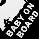 Baby on board sticker 14 x 9cm
