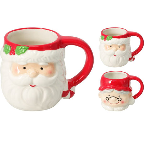 Julekrus nissefar eller nissemor | Koselig julekopp 440ml