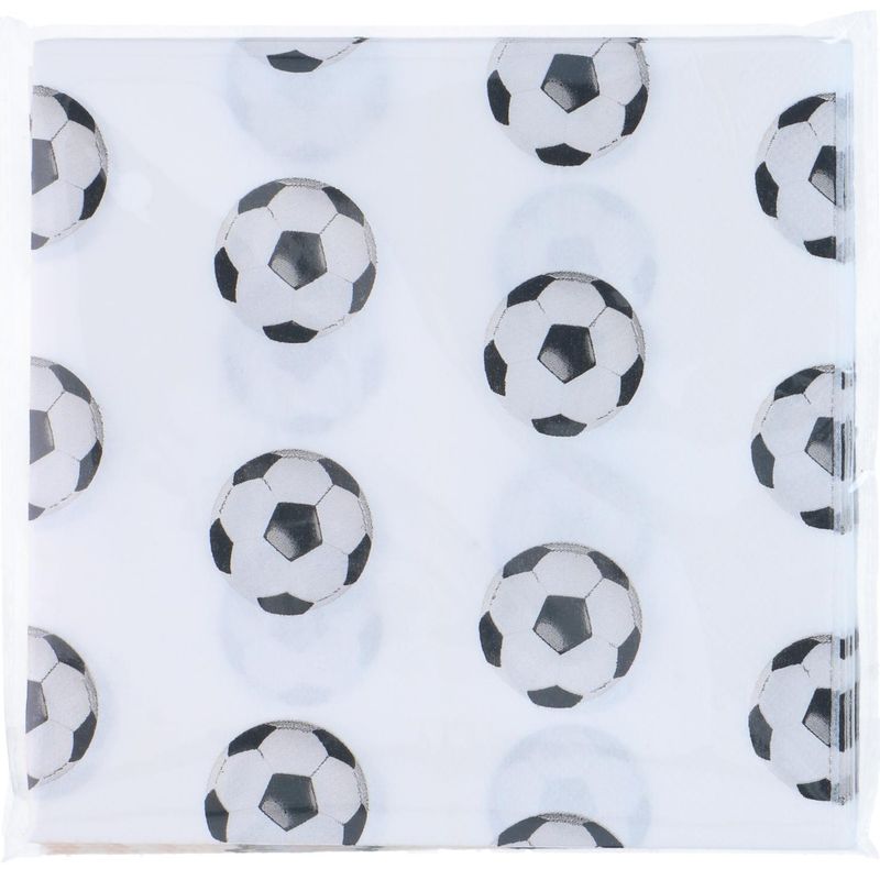 Football Napkins 33x33cm 20pk
