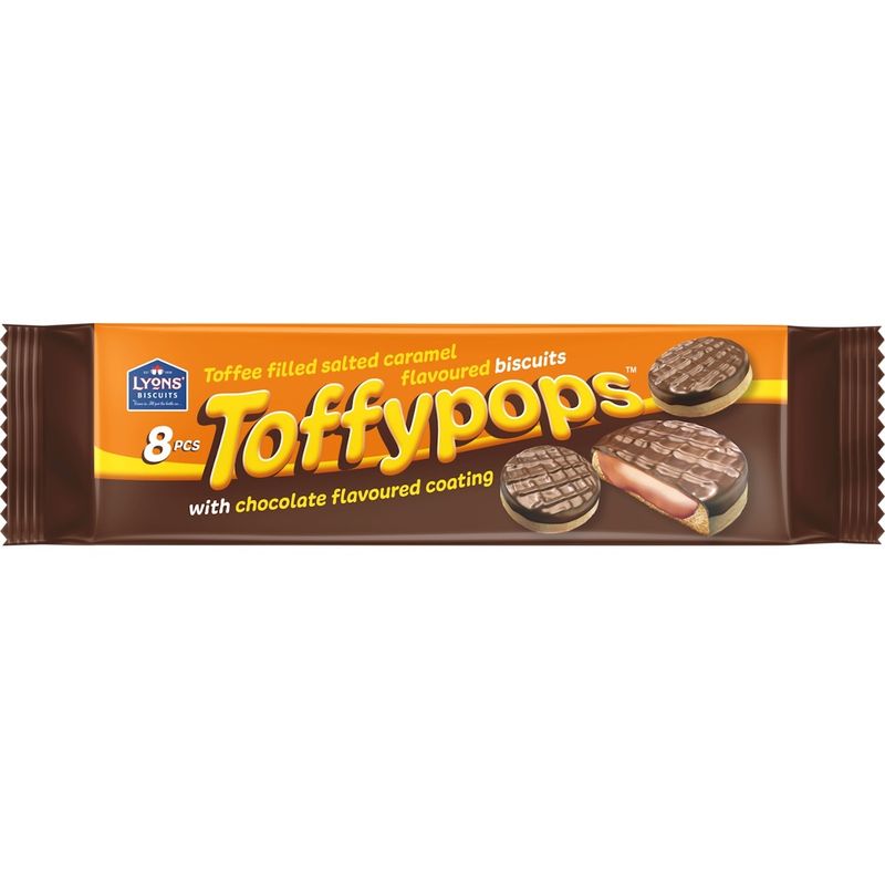 Toffypops Salted Caramel Kjeks 120g