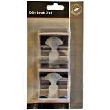 Dørkrok Sort 2pk