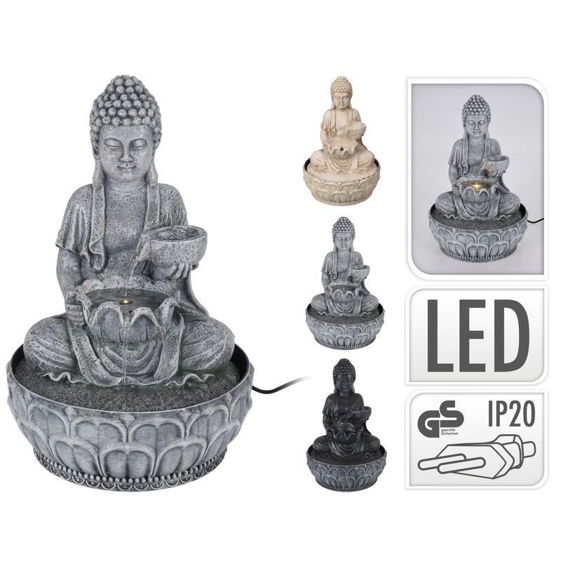 Buddha Fountain 29cm|3 colors