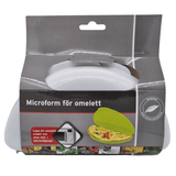 Omelette pan for microwave