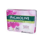 Palmolive naturals Orchid softness håndsåpe 4x90g | Såpestykker