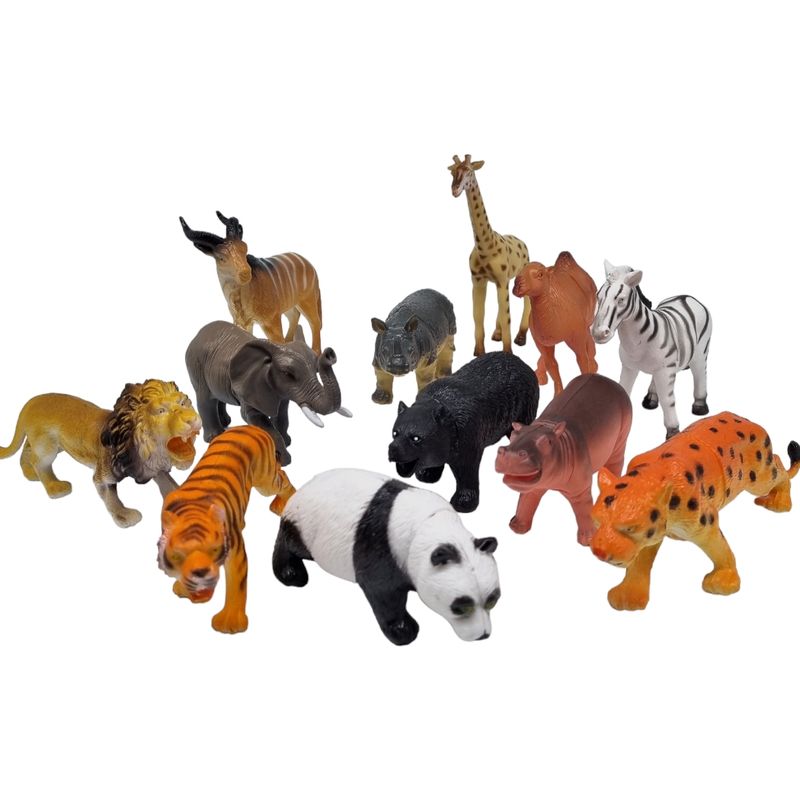 Wild Animals - 12 Different