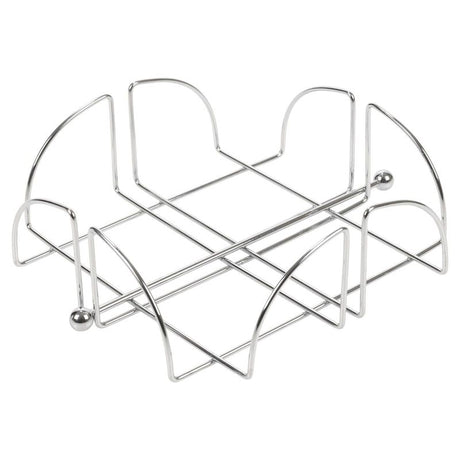 Serviettholder Krom Metall 19x19x6.5cm