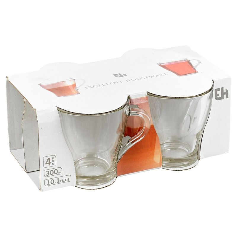 Glass 4pk For Te & Kaffe