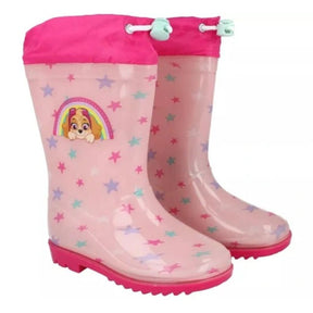 Paw Patrol Skye gummistøvler 22 - 28 | Rosa barnestøvler