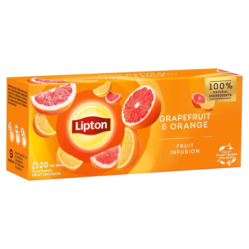 Lipton Fruit Tea Grapefruit &amp; Orange 20pk