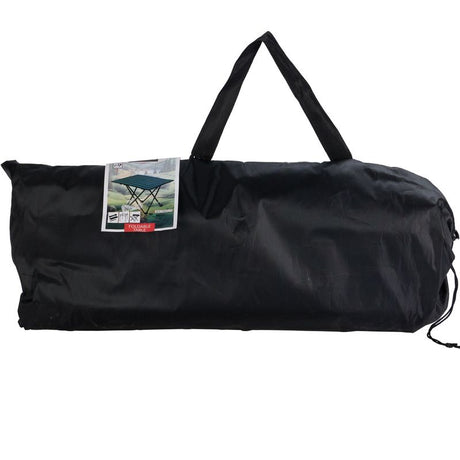 Sammenleggbart campingbord metall 56x40x46cm