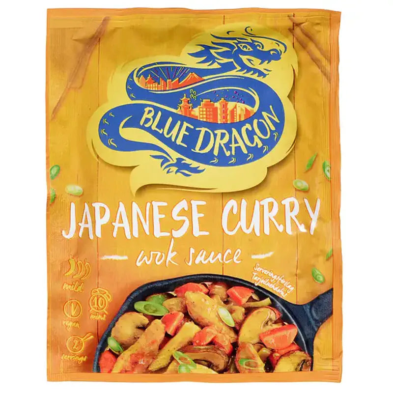 Japanese Curry Wok Sauce 120g | Blue Dragon | Authentic Asian Sauce