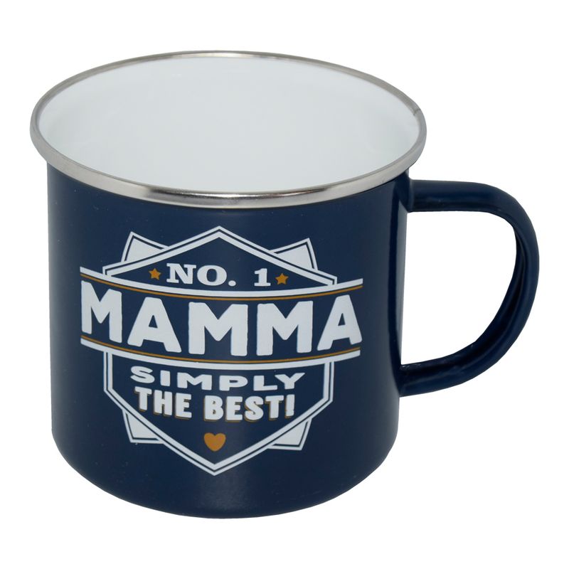 Retro Enamel Mug | Mom Simply the best!