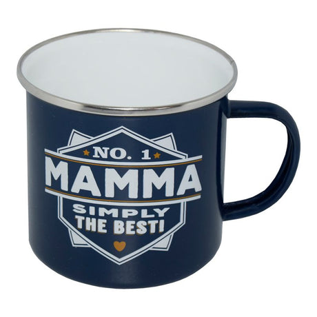 Retro Emaljekopp | Mamma Simply the best