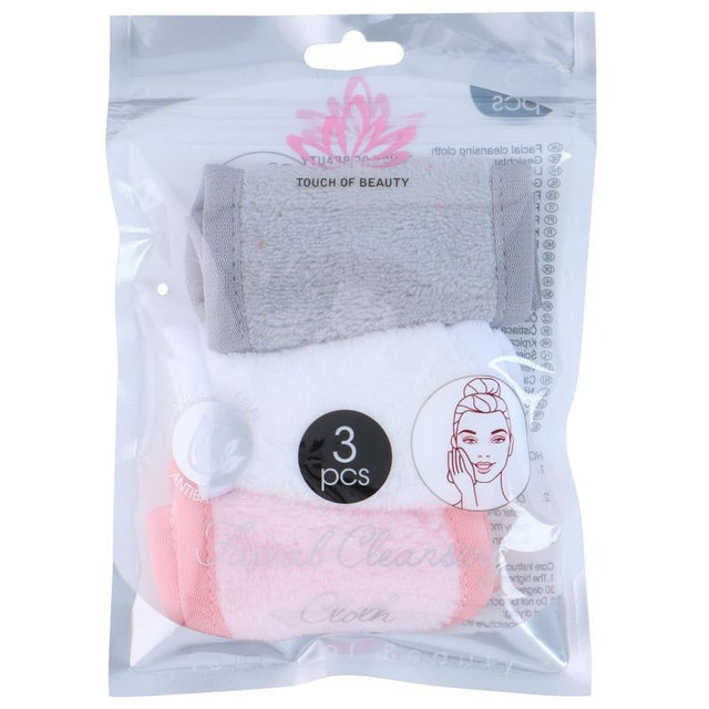Makeupfjerningskluter 3pk 18.5x8cm