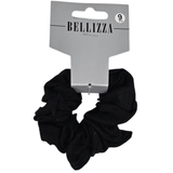 Stor Scrunchie - Bellizza | Sort matt stoff | Skånsom