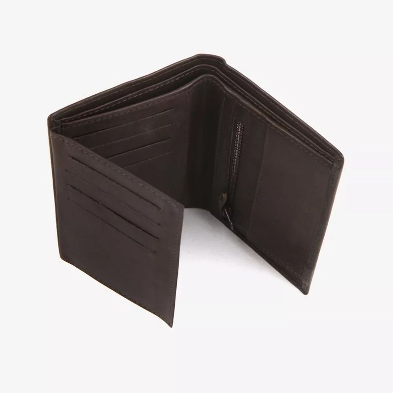 Wallet leather Medium Brown