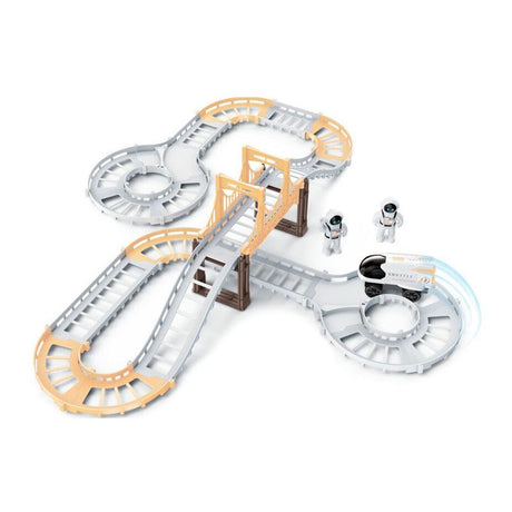 Car track Spaceship | 31 pieces with rocket car and astronauts