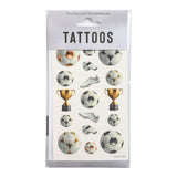 Temporary tattoos | Football theme | 17pcs