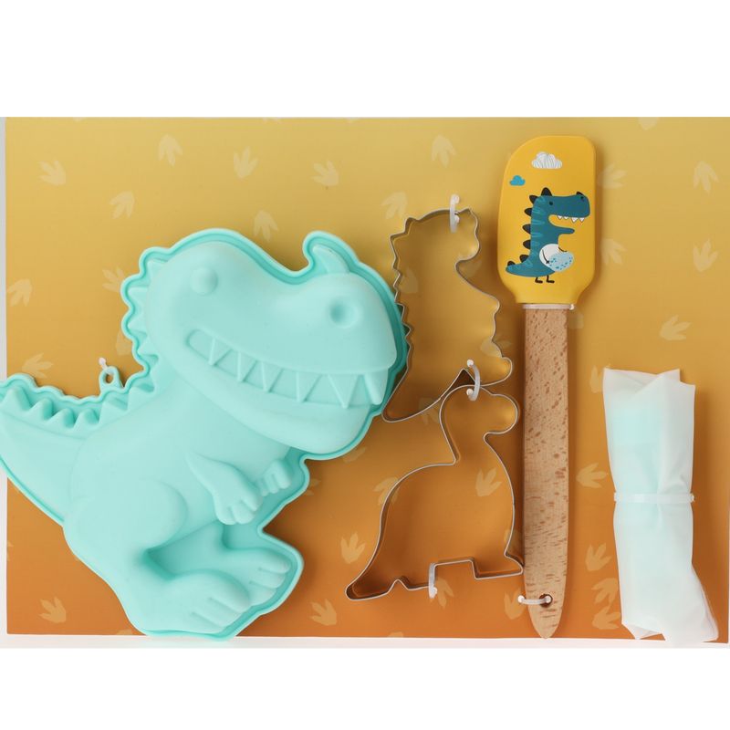 La Cucina Bakesett for Barn | 10 deler | Dinosaurmotiv